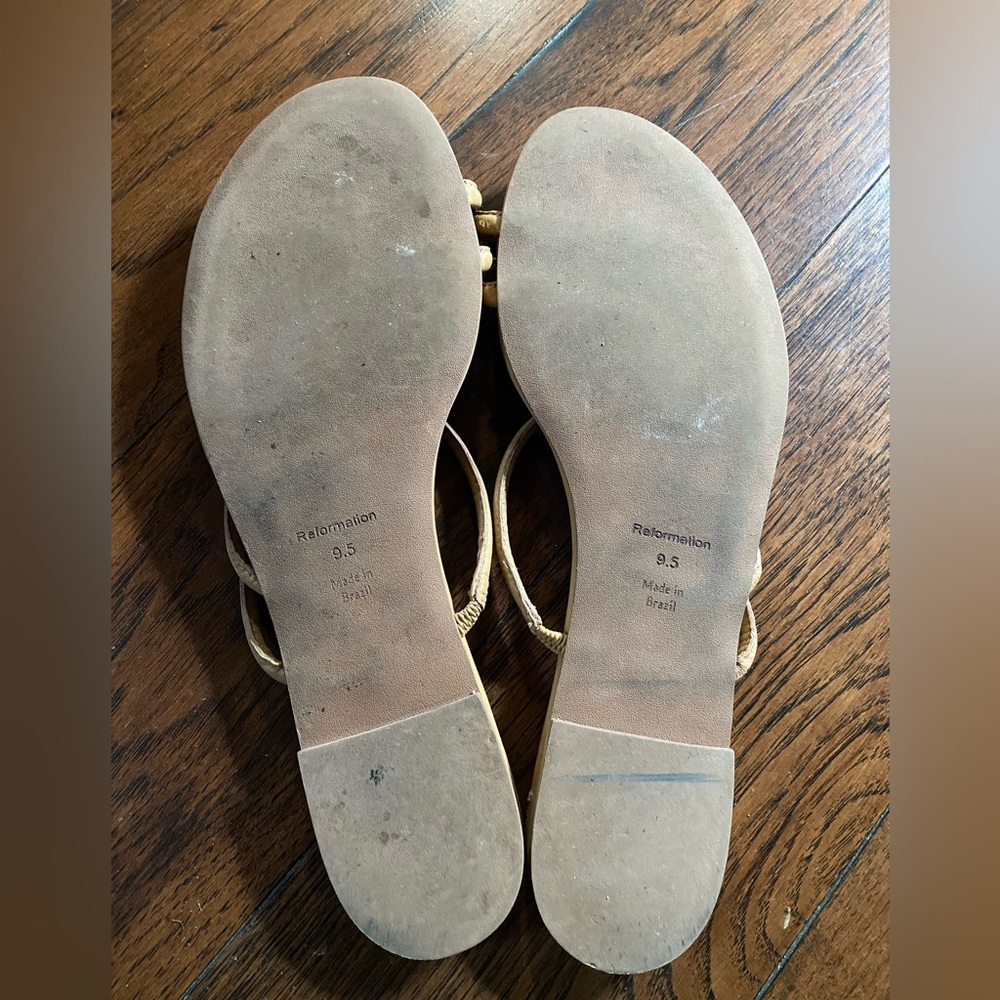 Reformation Ludo sandals 9.5 - Picture 3 of 4